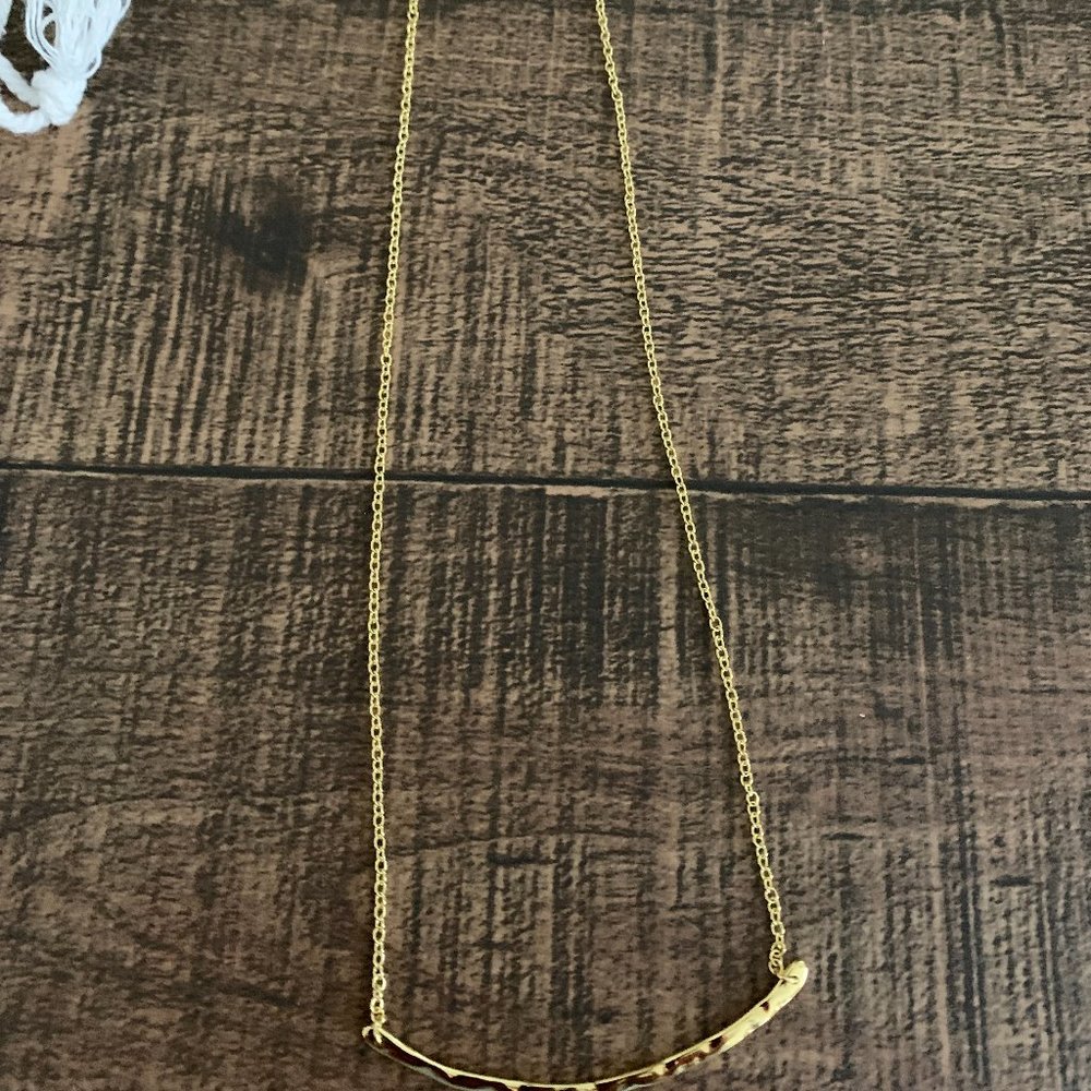 Brand New with tags Gorjana Necklace in gold